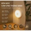 Đèn LED Cảm Ứng Chuyển Động – Sạc USB, Ánh Sáng Dịu Mắt, Dùng Cho Phòng Ngủ & Tủ Quần Áo