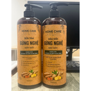 Sữa Tắm Gừng Nghệ Giữ Ấm Và Sáng Da, Bay Mụn Lưng, Ngực, Tay, Thuần Chay Chính Hãng Home Care