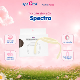 Tay Cầm Bình Sữa Spectra Cổ Rộng – Phụ Kiện Tiện Lợi Cho Bé Tập Cầm Bình