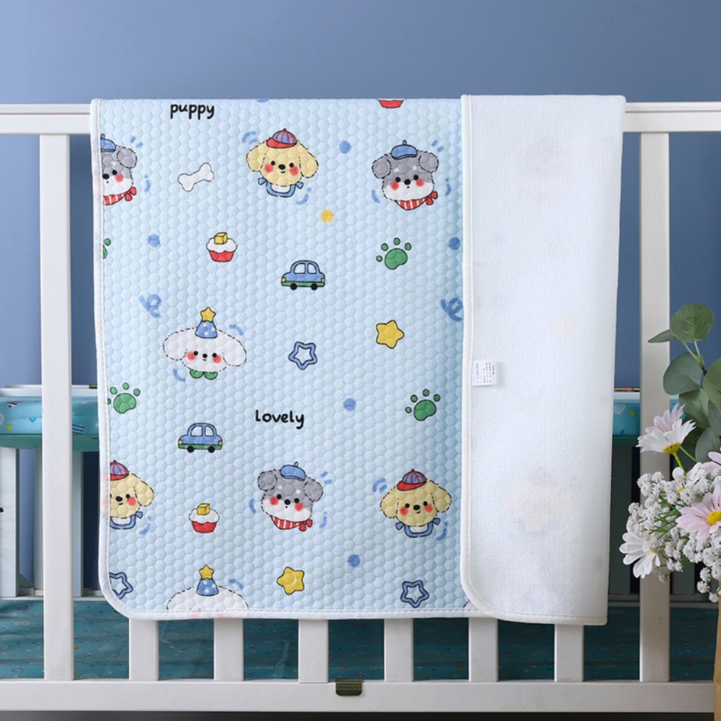 Lót Chống Thấm Cho Bé 50x70 Cotton 5 Lớp Không Gây Bí Lưng ( Hàng QCCC loại 1)