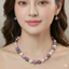 Vòng Cổ Ngọc Trai Mix Màu Trắng Hồng Tím, Dây Chuyền Ngọc Trai Nhân Tạo - DAISYN