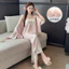 Set Bộ Ba Món Ngủ Hoa Thêu Tay