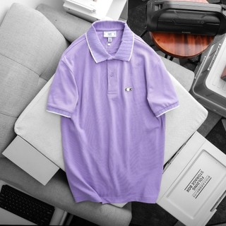 Áo polo nam cổ gân trẻ trung form suông chất pique cotton 100% bigsize 100kg - Vargo