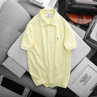 Áo polo nam cổ gân trẻ trung form suông chất pique cotton 100% bigsize 100kg - Vargo