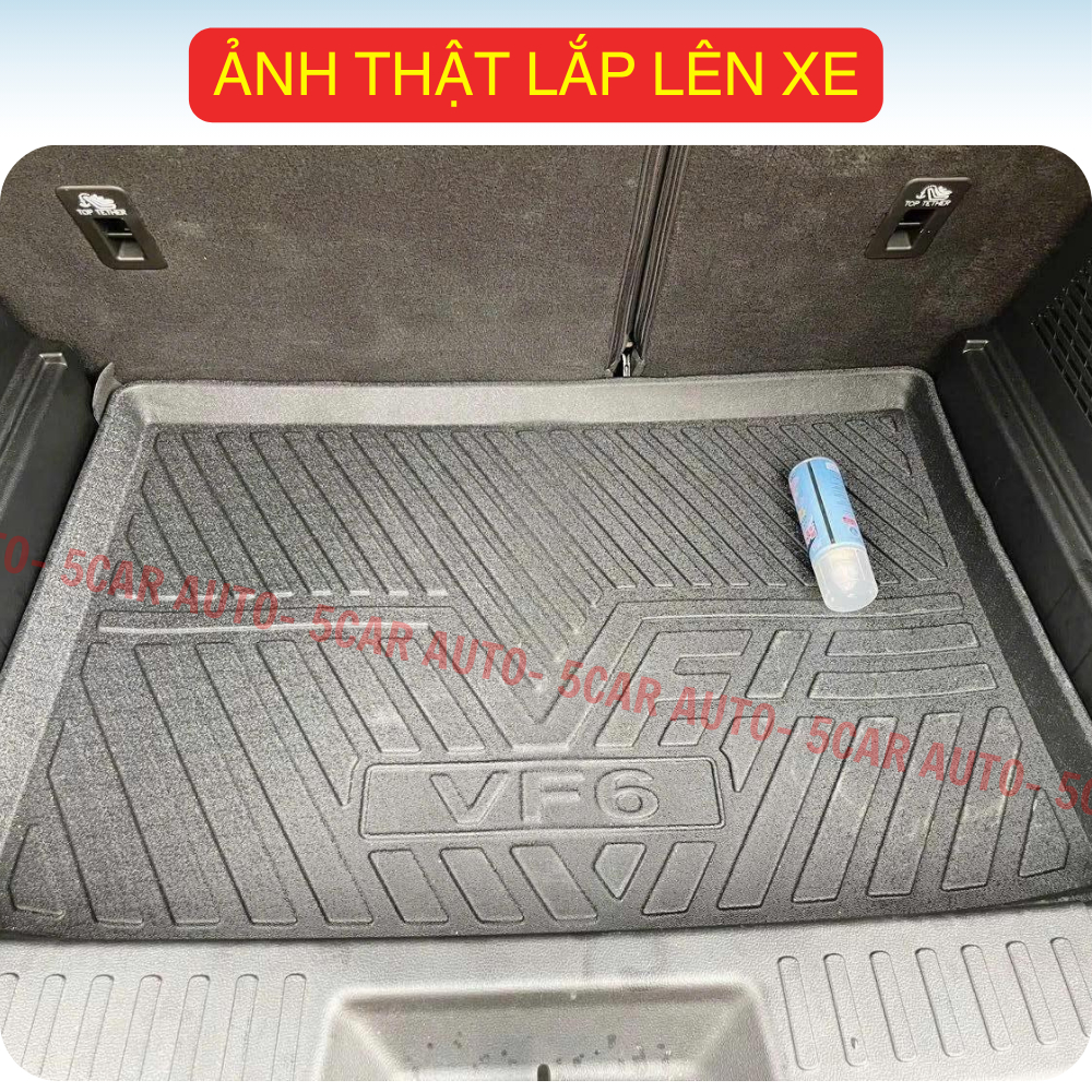 LÓT CỐP xe VINFAST VF6 2022 - NAY nhựa dẻo siêu đẹp, siêu bền, chống thấm nước, không mùi, vừa khít