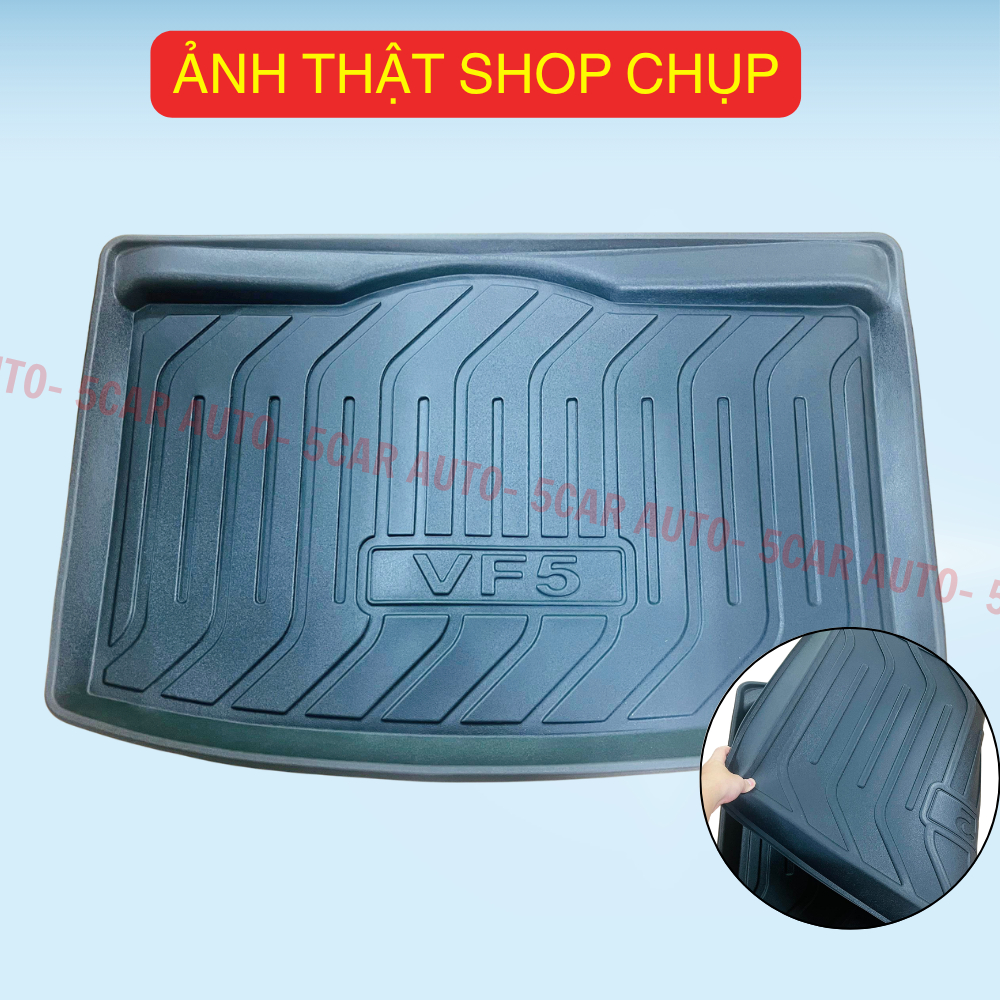 LÓT CỐP xe VINFAST VF5/HERIO GREEN 2024 - NAY nhựa dẻo siêu đẹp, siêu bền, chống thấm nước, không mùi, vừa khít
