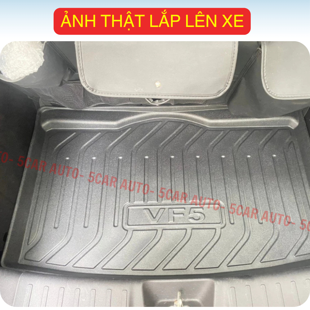 LÓT CỐP xe VINFAST VF5/HERIO GREEN 2024 - NAY nhựa dẻo siêu đẹp, siêu bền, chống thấm nước, không mùi, vừa khít