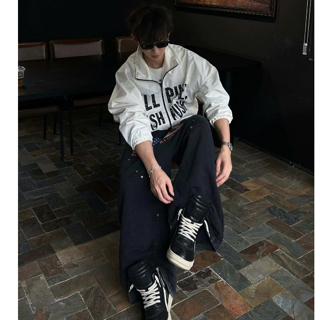 [MỞ BÁN] PULL PUSH JACKET VER2, Áo Khoác Gió Khóa Kéo Dáng Boxy, Áo Khoác Gió Chống Nắng,Chống Nước