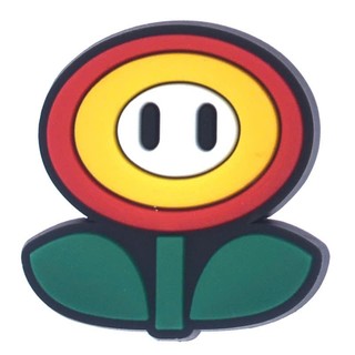 Set Charm Super Mario Kart Deluxe 15 Món Mario Luigi Peach Bowser Wario Toad Trang Trí Dép- Charm dẻo