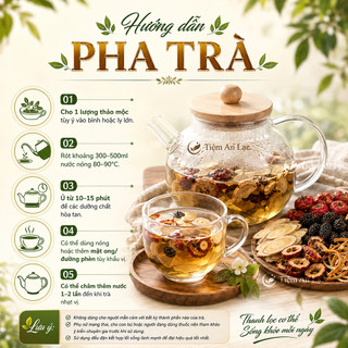 30 Set Trà Thải Bạch Huyết, Trà Thải Ứ, Detox Giảm Cân, Thanh Lọc Cơ Thể, Giảm Khí Hư