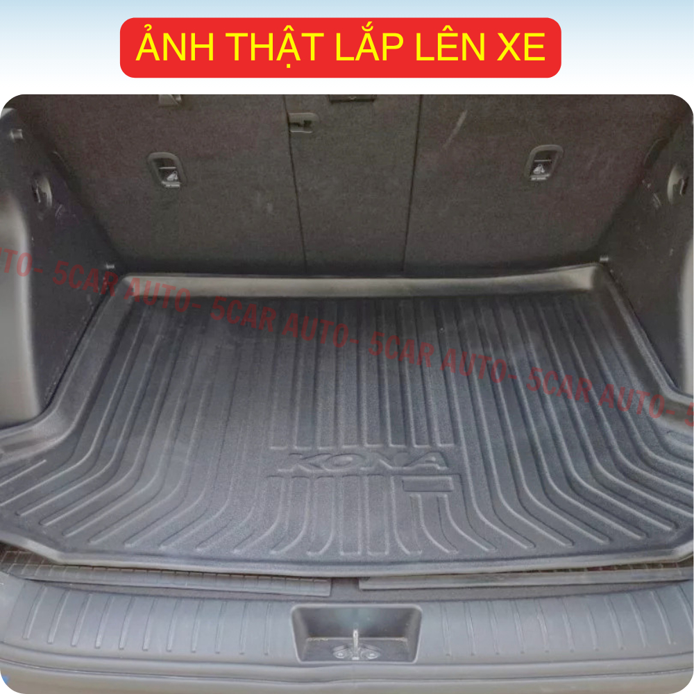 LÓT CỐP xe Hyundai Venue 2023 - Nay, nhựa dẻo siêu đẹp, siêu bền, chống thấm nước, không mùi, vừa khít xe
