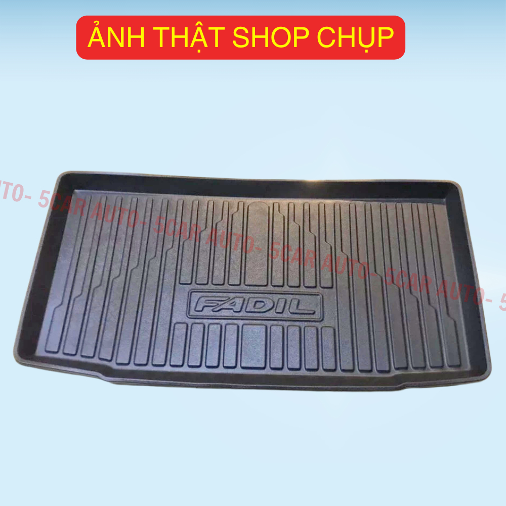 LÓT CỐP xe VINFAST FADIL 2019 - NAY nhựa dẻo siêu đẹp, siêu bền, chống thấm nước, không mùi, vừa khít