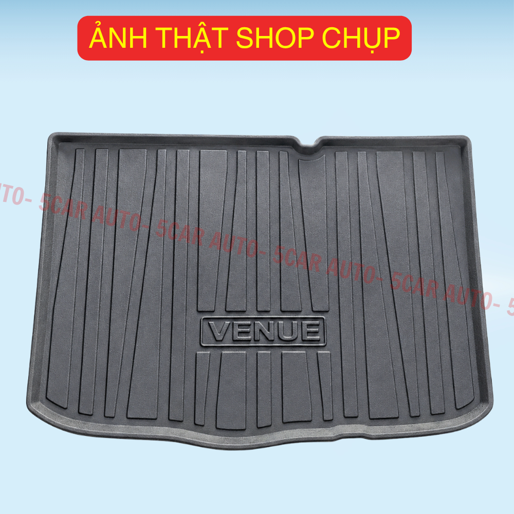 LÓT CỐP xe Hyundai Venue 2023 - Nay, nhựa dẻo siêu đẹp, siêu bền, chống thấm nước, không mùi, vừa khít xe