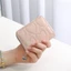 Ví nữ dáng ngắn cầm tay đựng thẻ nhiều ngăn họa tiết trái tim nhỏ gọn thời trang MUN STORE VHE422