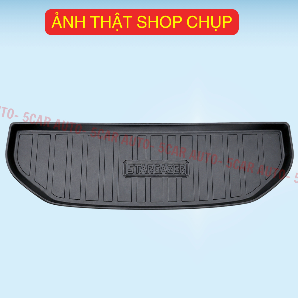 LÓT CỐP xe Hyundai Stargazer 2022 - Nay, nhựa dẻo siêu đẹp, siêu bền, chống thấm nước, không mùi, vừa khít xe