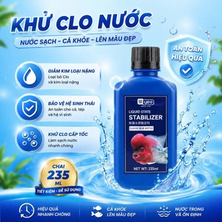 Dung Dịch Khử Clo YEE Chiết 235ml, Loại Bỏ Các ION Kim Loại Nặng Và Hóa Chất Công Nghiệp