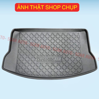 LÓT CỐP xe TOYOTA YARIS 2015 - 2021 nhựa dẻo siêu đẹp, siêu bền, chống thấm nước, không mùi, vừa khít