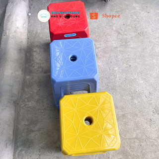 Combo 4/6/8/10/12 Ghế nhựa cao Winhome có lỗ loại dày bền đẹp