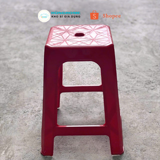 Combo 4/6/8/10/12 Ghế nhựa cao Winhome có lỗ loại dày bền đẹp
