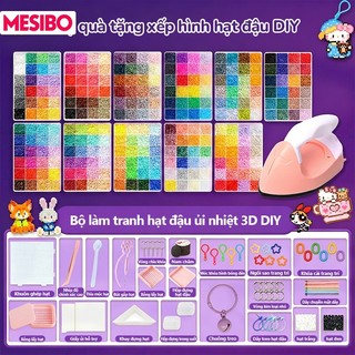Bộ Xếp Hạt Đồ Chơi Sáng Tạo Hạt Xếp Hình 2.6Mm Quà Tặng Bé Gái Tự Làm Ghép Tranh Đẹp Mắt Cho Bé Yêu Thích