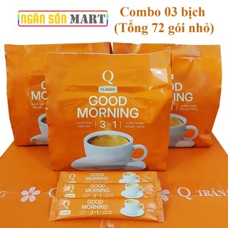 Cà phê sữa Good morning Trần Quang bịch 480g (24 gói nhỏ 20g) Sỉ/ Lẻ