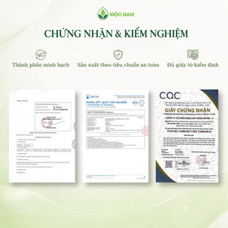 Nước tẩy trang linh chi Actiso Mộc Nam - Double Phase làm sạch sâu, dưỡng da ẩm mịn (150ml)