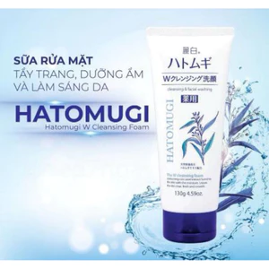 sữa rửa mặt trắng da Hatomugi ý dĩ 130g