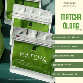 Bột Trà Xanh Matcha tằng Vĩnh An  Nguyên Chất Thượng Hạng (100g) – Không Đường, Ăn Kiêng, Uống Đẹp Da
