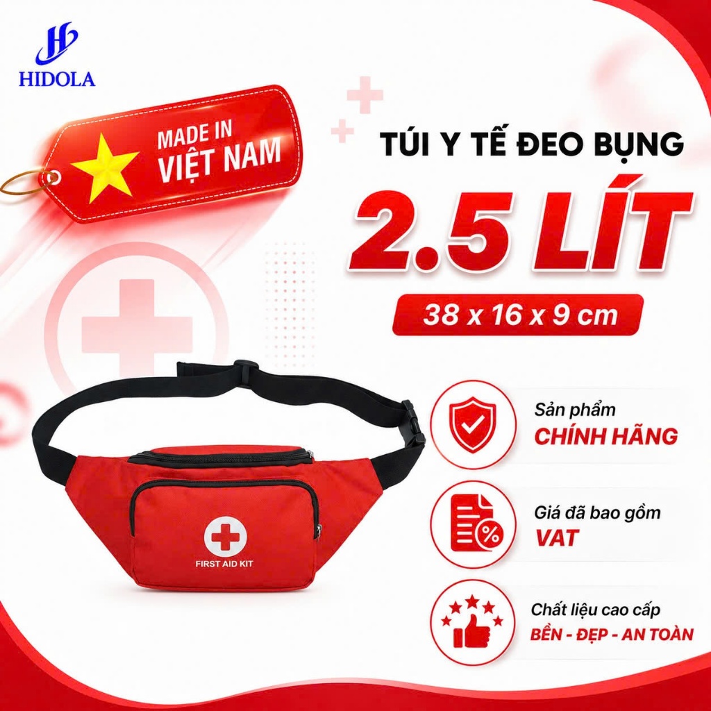 Túi y tế đeo bụng 9143