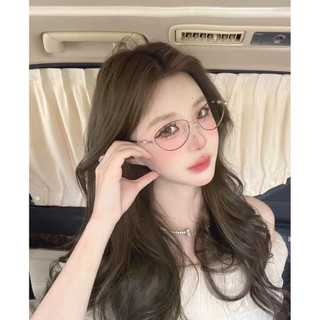 [MUA 1 TẶNG 1 PHỤ KIỆN] Kính gọng cận oval Libra phong cách Hàn Quốc chống ánh sáng xanh