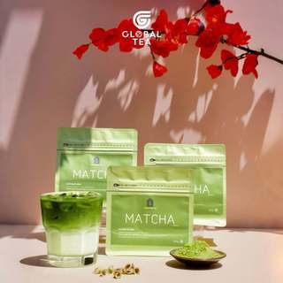 Bột Trà Xanh Matcha tằng Vĩnh An  Nguyên Chất Thượng Hạng (100g) – Không Đường, Ăn Kiêng, Uống Đẹp Da