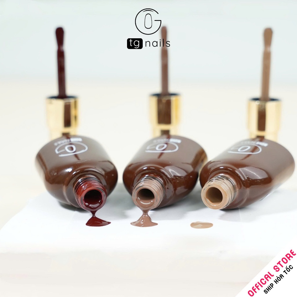 Set sơn gel 10 màu tone Nâu quốc dân thương hiệu TG