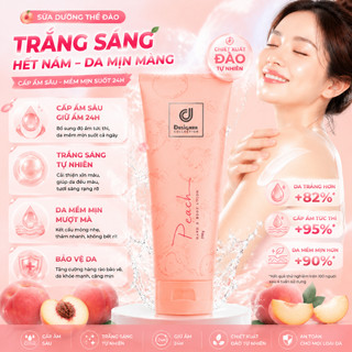 🍑Sữa dưỡng thể Niacinamide – Làm Sạch Sâu, Kiểm Soát Dầu, Giảm Mụn, Dưỡng Ẩm Cho Da Mịn Màng Rạng Rỡ