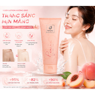 🍑Sữa dưỡng thể Niacinamide – Làm Sạch Sâu, Kiểm Soát Dầu, Giảm Mụn, Dưỡng Ẩm Cho Da Mịn Màng Rạng Rỡ