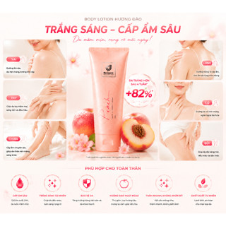🍑Sữa dưỡng thể Niacinamide – Làm Sạch Sâu, Kiểm Soát Dầu, Giảm Mụn, Dưỡng Ẩm Cho Da Mịn Màng Rạng Rỡ