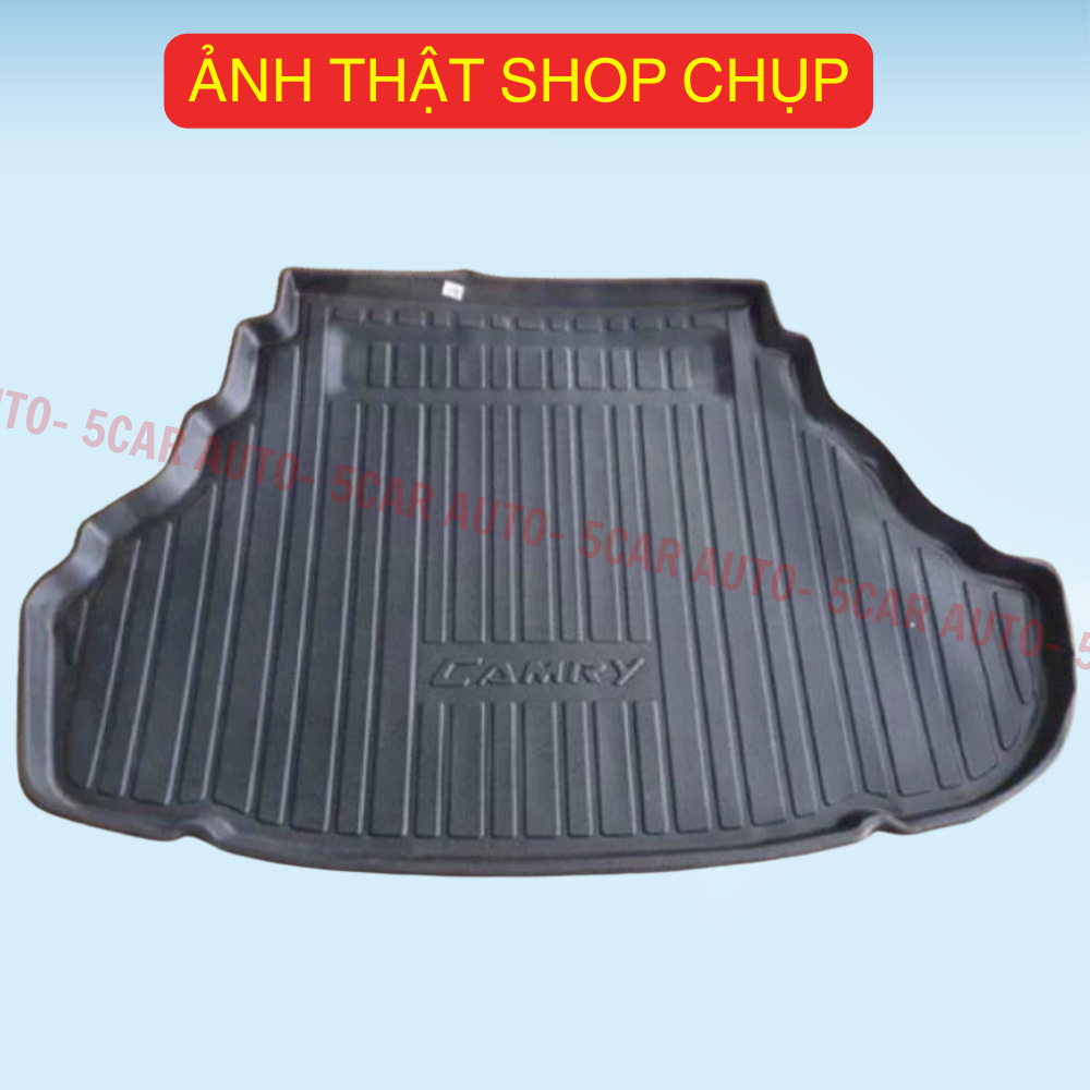 LÓT CỐP xe TOYOTA CAMRY 2006 - NAY nhựa dẻo siêu đẹp, siêu bền, chống thấm nước, không mùi, vừa khít