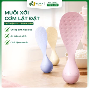 Muôi Xới Cơm Lật Đật Tự Đứng Chống Dính Tiện Lợi Không Bị Đổ Gọn Nhẹ Dùng Cho Gia Đình Nhà Bếp