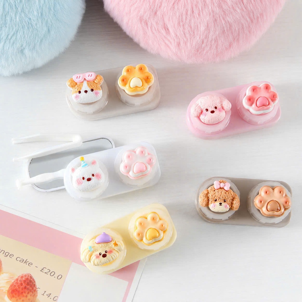 Khay Charm Loại Đẹp, Dụng Cụ Đựng Kính Áp Tròng Đa Dạng Mẫu Mã