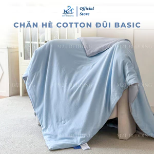 Chăn hè chần bông Đũi Basic M2T BEDDING kích thước 1m9x2m3 - Mềm mại, Mịn màng