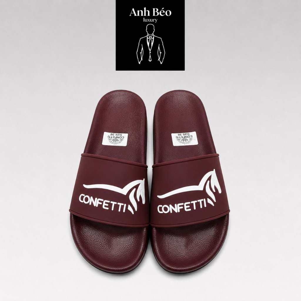 Dép nam quai ngang Cao Su Non Mềm Êm Chân Chống Trượt Dép Nam Thời Trang Cao Cấp Size 36-44