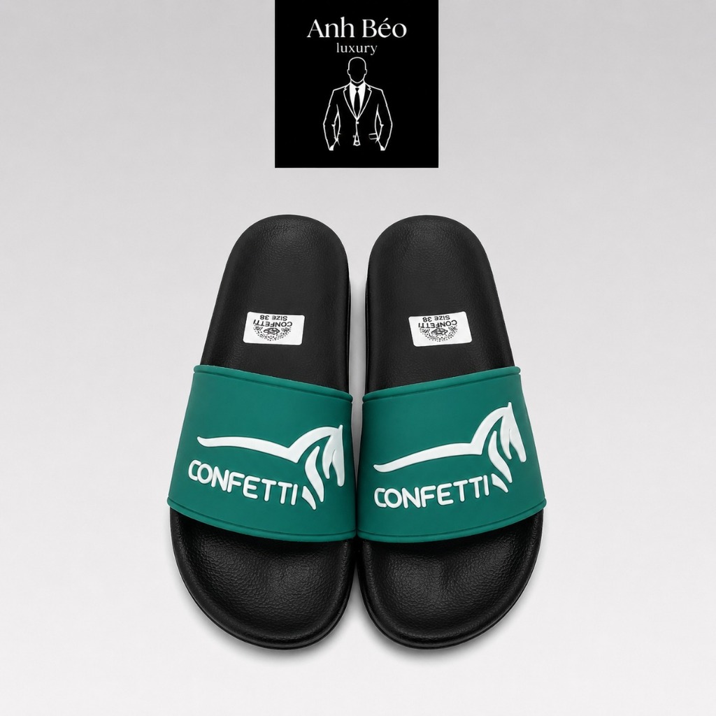 Dép nam quai ngang Cao Su Non Mềm Êm Chân Chống Trượt Dép Nam Thời Trang Cao Cấp Size 36-44