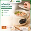 Nồi Điện Đa Năng 1.8L Lòng Men Sứ Ceramic Nấu Mì Hấp Luộc Chiên Xào Lẩu Mini Tiện Lợi Sinh Viên