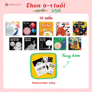 Combo Ehon - 10 cuốn sách Ehon chọn lọc theo độ tuổi từ 0 - 6 tuổi