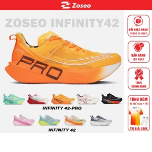 Giày Chạy Bộ Zoseo Infinity 42 Pro 3/4 Carbon, Đế ETPU siêu êm nhẹ đế ngoài GPU Lót giày Pebax Chuyên Thi Đấu Tập Luyện