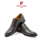 Giày tây nam Oxford Pierre Cardin da bò thật, thiết kế sang trọng, đế gỗ cao cấp, có chống trượt - mã 375 — ảnh 7