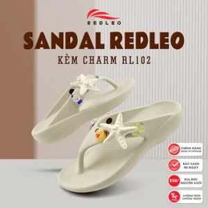 Dép Xỏ Ngón REDLEO RL102 - Dép Kẹp Đúc Nguyên Khối EVA Cao Cấp Êm Đẹp, Chống Trượt Đi Biển