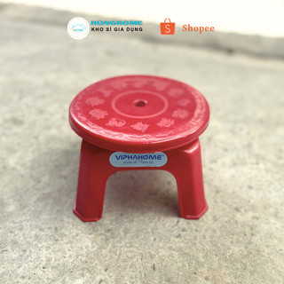 Bộ 3 Ghế nhựa mini cao cấp – Ghế ngồi bệt đa năng, ghế thẻ/ghế ốc nhỏ gọn dùng trong nhà & dã ngoại
