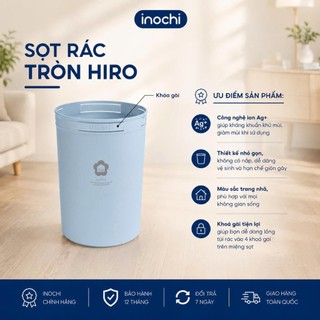 Sọt rác Inochi - Hiro 5L/10L/15L (Nhiều màu)