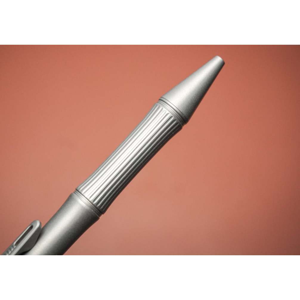 BÚT TITANIUM TACRAY TR-TAC1901 SAND BLASTED(ĐẦU CON QUAY - MÀU GHI XÁM)