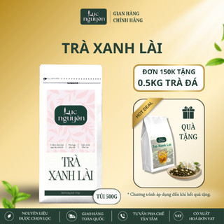 Trà Xanh Lài Lục Nguyên Chuyên Dụng Pha Chế Trà Sữa Lài, Trà Xanh Lài, Nền Trà Trái Cây (500g)